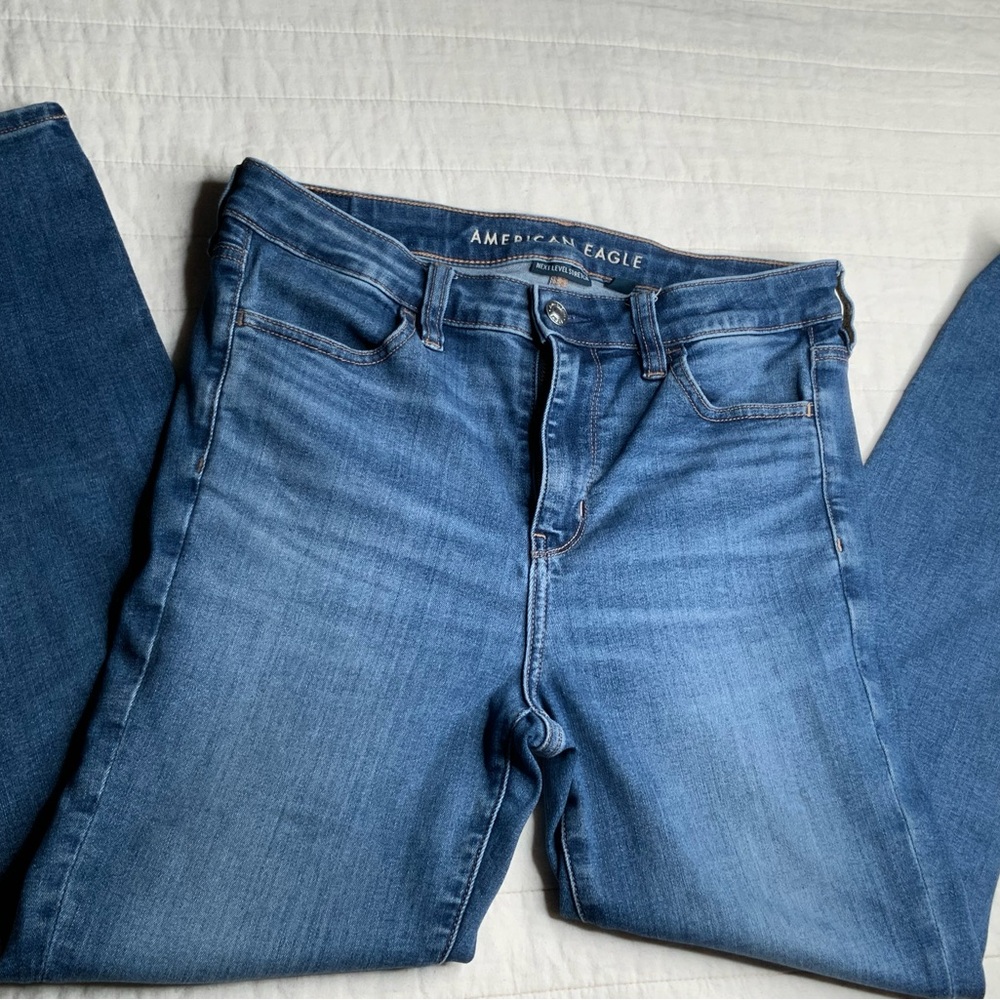 Women’s American Eagle high rise jeggings 10 short